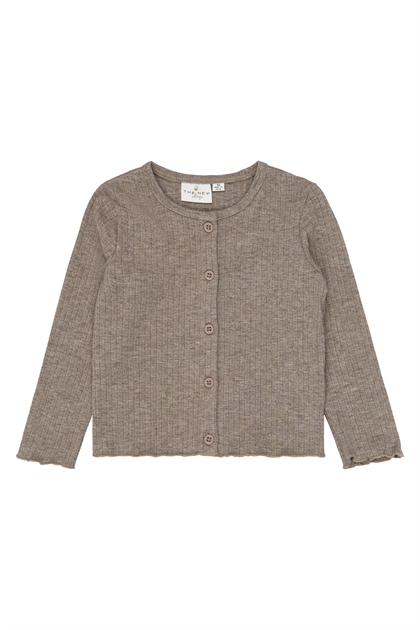 The New Siblings Cardigan Vernata - Taupe Gray